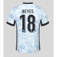 Portugal Ruben Neves #18 Fußballbekleidung Auswärtstrikot EM 2024 Kurzarm